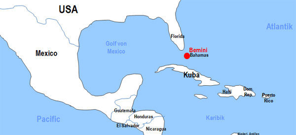 Karte Fhren von und nach Bimini