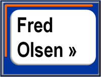 Fähre Ticket mit Fred Olsen