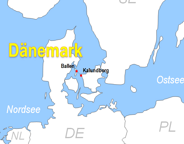 Karte Fhren von und nach Ballen