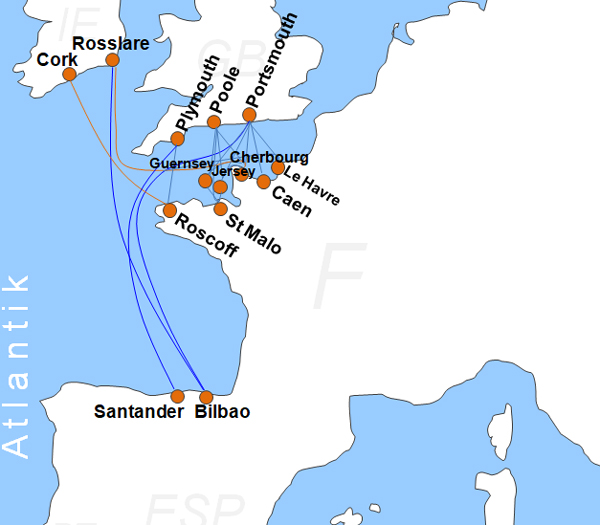 Fhren Brittany Ferries Fhrgesellschaft Reederei