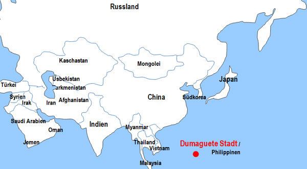 Karte Fhren von und nach Dumaguete Stadt