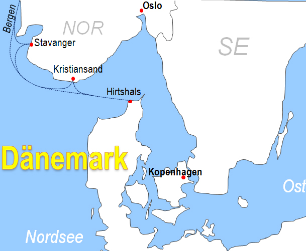 Karte Fhren Fjord Line Reederei Fhrgesellschaft Fhrlinien Fhrstrecken