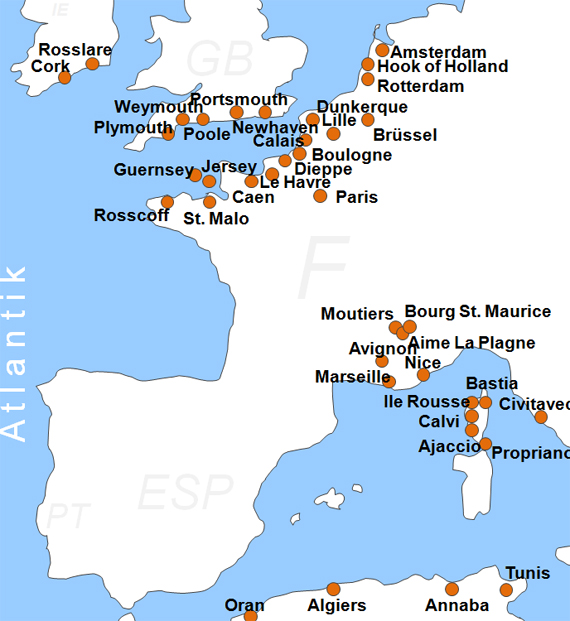 Guernsey Portsmouth Fähre Ticket kaufen Guernsey Portsmouth Fähre