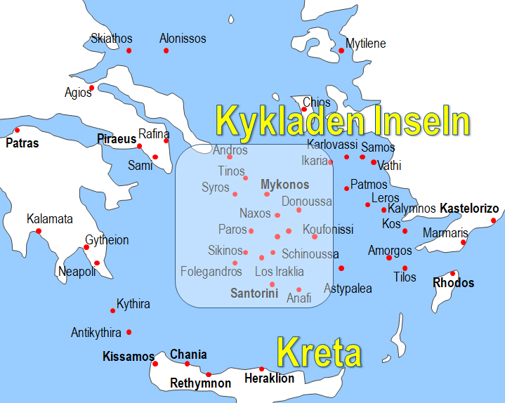 Karte Fhren von und nach Kastelorizo