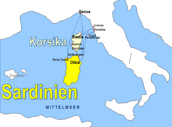 Karte Fhren Moby Lines Reederei Fhrgesellschaft Fhrlinien Fhrstrecken