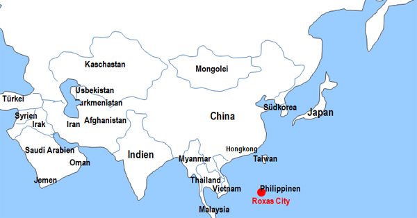 Karte Fhren von und nach Roxas City