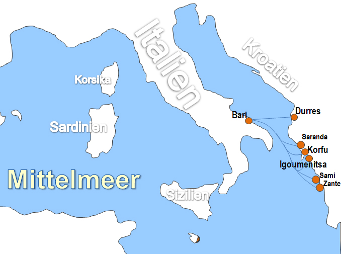 Fhren Ventouris Ferries Fhrgesellschaft Reederei