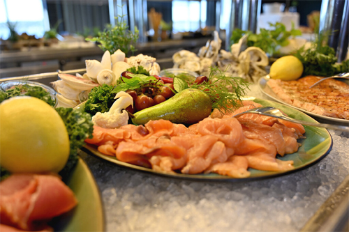 Commander Buffet auf MS Oslofjord